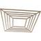 Ekena Millwork Raven Wood Fretwork Pierced Ceiling Medallion, Hickory, 30"OD x 11"ID x 3/8"T CMWP30X30X0375RAHI - alternate 5